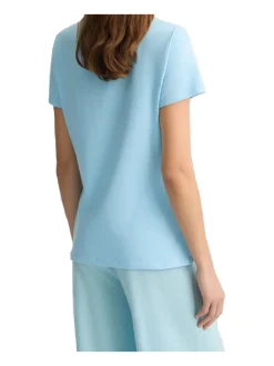 T-shirt a maniche corte Liu Jo da donna azzurra