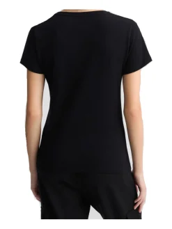 T-shirt a maniche corte Liu Jo da donna nera