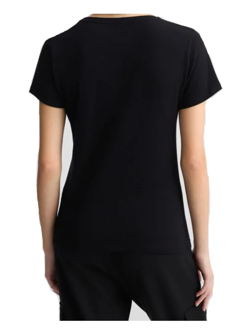 T-shirt a maniche corte Liu Jo da donna nera