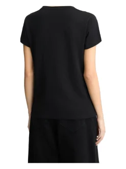 T-shirt a maniche corte Liu Jo da donna nera