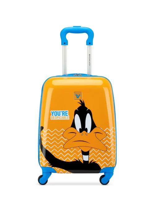 Valigia da cabina XS Daffy Duck Looney Tunes by Roncato da bambino arancione