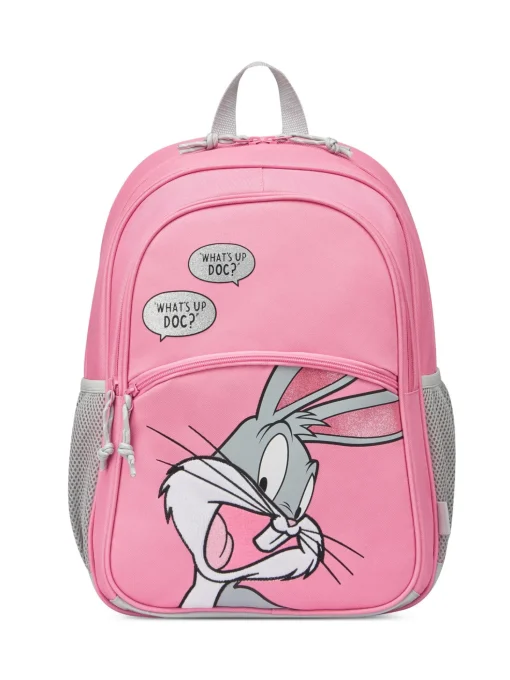 Zaino Looney Tunes Bugs Bunny by Roncato da bambina rosa