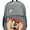 Zaino Looney Tunes Taz by Roncato da bambino grigio