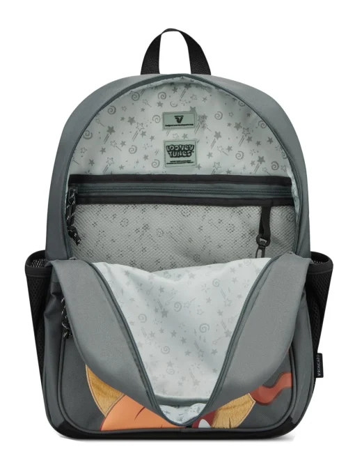 Zaino Looney Tunes Taz by Roncato da bambino grigio