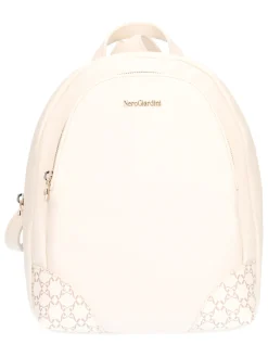 Zaino Nero Giardini da donna beige chiaro