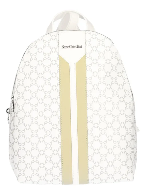 Zaino Nero Giardini da donna bianco