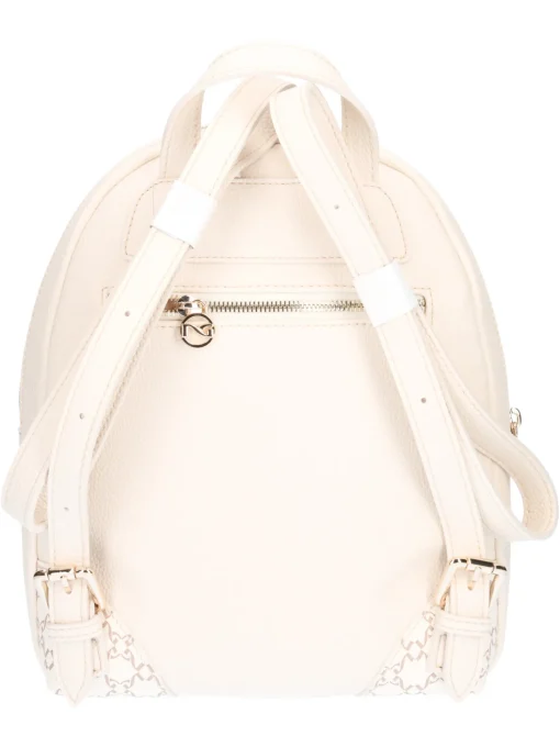 Zaino Nero Giardini da donna beige chiaro